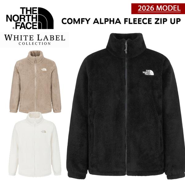 2026年モデル NJ4FS54 アウター ザ ノースフェイス ジャケット THE NORTH FACE COMFY ALPHA FLEECE ZIP UP コンフィアルファ フリース ジップアップ
