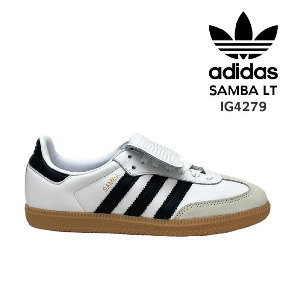 adidas originals SAMBA LT アディダス オリジナルス サンバ LT IG4279 スニーカー レディース Cloud White Black クラウド ホワイト ブラック 白黒