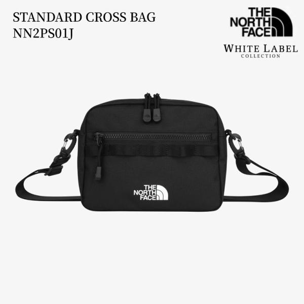 ザ ノースフェイス THE NORTH FACE ショルダーバッグ STANDARD CROSS BAG スタンダード クロス バッグ NN2PS01J BLACK ホワイト レーベル WHITE LABEL 韓国限定