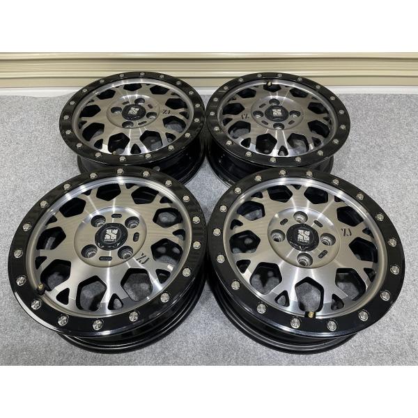 MLJ XTREME-J エクストリームJ XJ04 14インチ 4.5J +43 PCD100 4H 4本
