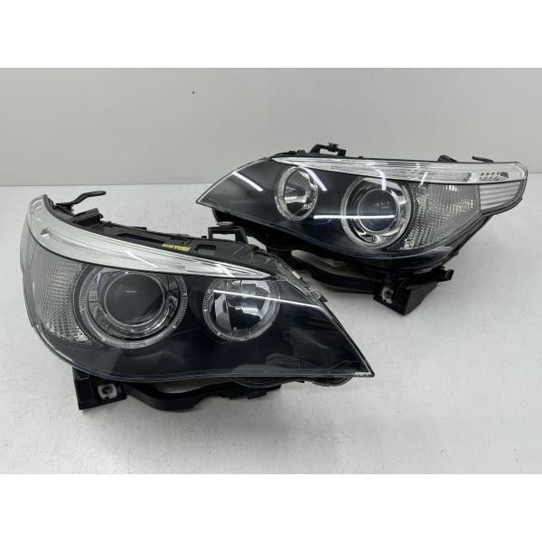 良品 点灯OK 取付OK BMW E60 5シリーズ 前期 HELLA製 HID ヘッドライト
