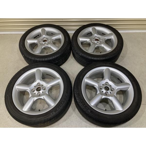 MINI ミニ 純正 17インチ 7J +48 PCD100 4H 205/50R17 4本セット