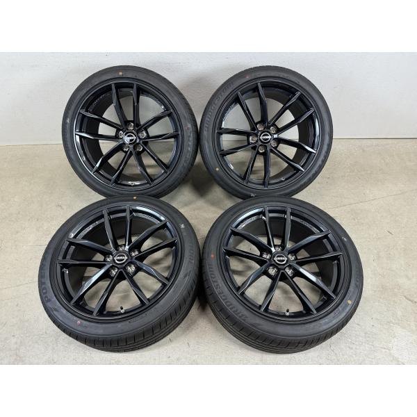 新車外し 日産 RZ34 19インチ鍛造 ホイール 4本 レイズ 新車外し RZ34 フェアレディZ 純正 鍛造 RAYS 19インチ 9.5J/10J