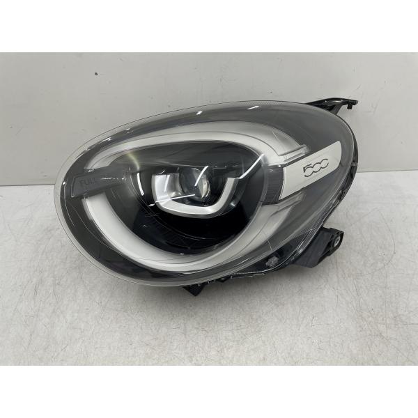 美品 割れ無 点灯OK R3年 フィアット 500X 33413PM スポーツ 純正 左 LED ヘッドライト 00521499270 (F5053)