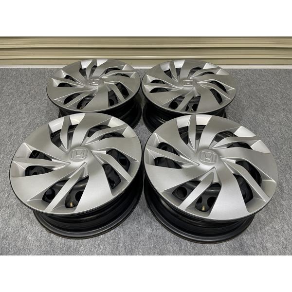 ホンダ GK3 フィット 純正 スチールホイール キャップ付き 14インチ
