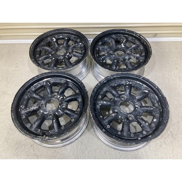 ワタナベ　14インチ 6j ワタナベホイル 14インチ 6J ハイゼットトラックに履いていまし