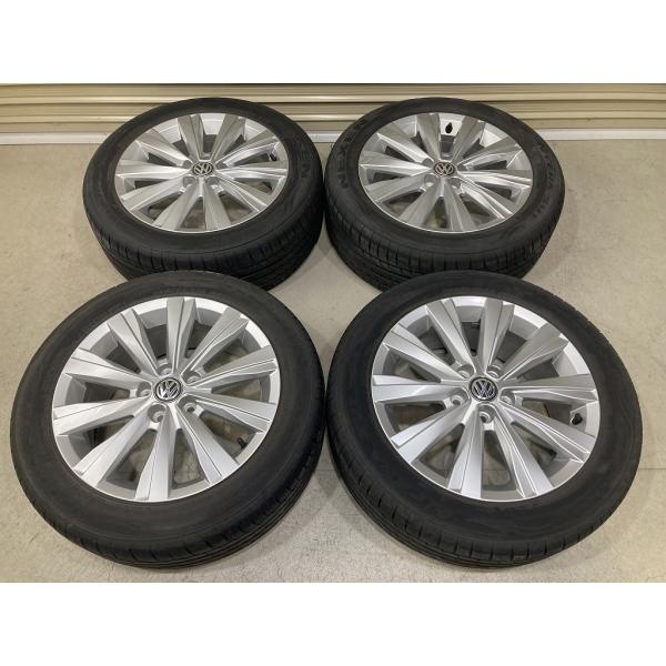 美品 VW フォルクスワーゲン ポロ 純正 16インチ 6.5J +47 PCD100 5H