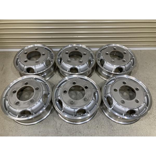 良品 TOPY アルミホイール 16インチ 5.5J +120 PCD203.2 5H 6本セット