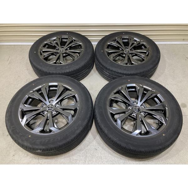 美品 '22年製 トヨタ RAV4 後期 純正 18インチ 7J +35 PCD114.3 5H