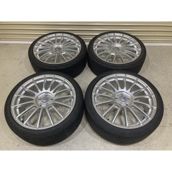 RAYS gram LIGHTS 57XV 18インチ 7.5J +50 PCD100 5H 4本 レイズ