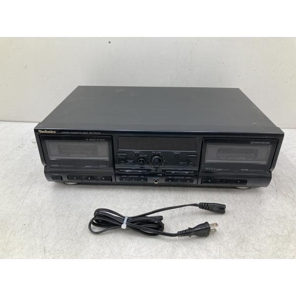 通電OK Technics テクニクス ステレオ カセットデッキ RS-TR575 ダブル