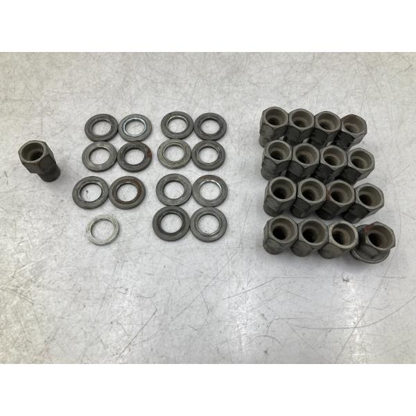 日産 R30 スカイライン 純正アルミ用 社外 貫通 ホイールナット