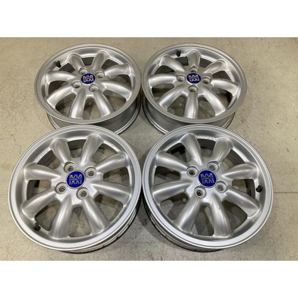 ダイハツ 純正 MINILITE 15インチ 4.5J +45 PCD100 4H 4本セット ミニ