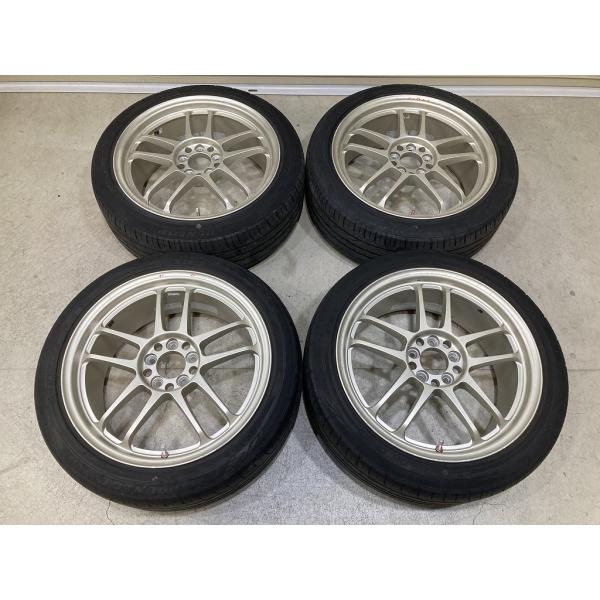 鍛造 軽量 Racing Hart CP-035 17インチ 7.5J +48 PCD100 5H 4本セット