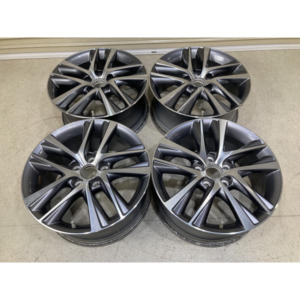 レクサス　IS純正　空気圧センサー付　１７インチ 美品 後期 レクサス IS バージョンL 純正 17インチ 7.5J +45 PCD114.3