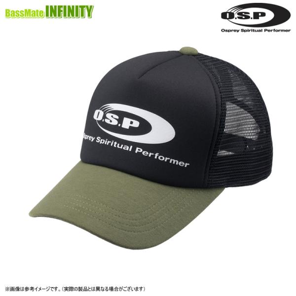 O.S.P OSP ロゴメッシュキャップ (ブラックカーキ) 【まとめ送料割