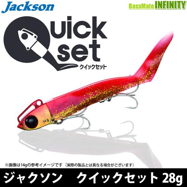 ジャクソン　クイックセット　２８ｇ　４個、２１ｇ　４個、計８個セット Jackson ○ジャクソン クイックセット 28g 【メール便配送可