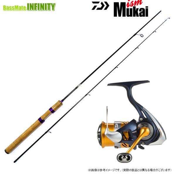 納期:2〜4日予定(土日祝水曜を除く)お取寄せでのご発送これからトラウト(管理釣り場)の釣りを始められる初心者の方に最適な、当店おすすめ、ロッドとリールのセットです。【ロッド：ステップスティック SS-1602UL ブラック-パープル】トラ...