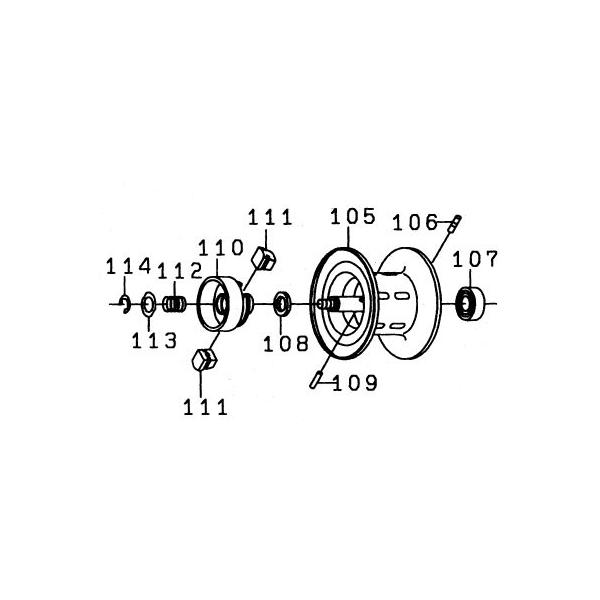 DAIWA（ダイワ） ○ダイワ Z2020H(4960652784269)用 純正標準スプール