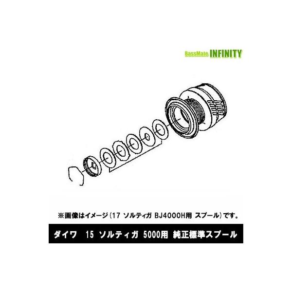 DAIWA（ダイワ） ○ダイワ 15 ソルティガ 5000(4960652955836)用 純正