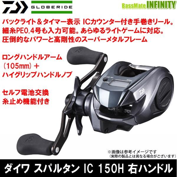 DAIWA（釣り） ○ダイワ スパルタン IC 150H (右ハンドル) 【まとめ