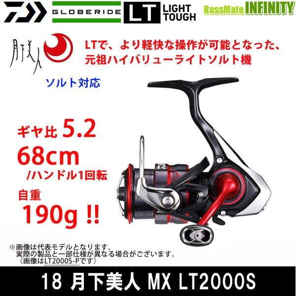 DAIWA（ダイワ） ○ダイワ 18 月下美人 MX LT2000S 【まとめ送料割