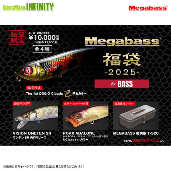 フルセット5色】メガバス 2025福袋限定 オンライン限定 POP-X フルセット5色】メガバス 2025福袋限定 オンライン限定 POP-X