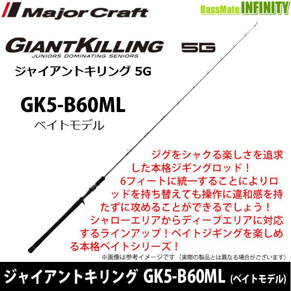 メジャークラフト ジャイアントキリング 5g Gk5 B60ml ベイトモデル バスメイトインフィニティソルト店 通販 Yahoo ショッピング
