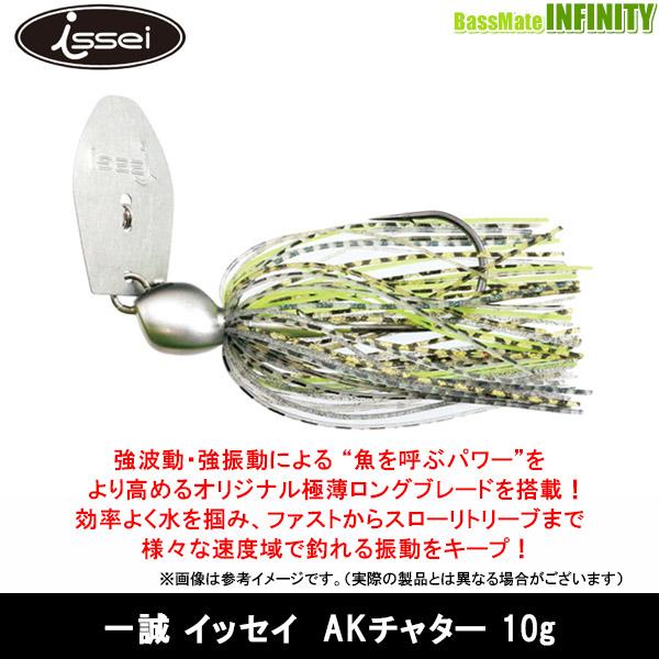 AKチャター10ｇ 一誠】ブレード保持機構を改良したチャター「AKチャター10g」に新色
