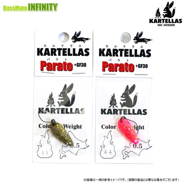 KARTELLAS カルテラス Parato パラト＋GF30 0.5g 飛ばしカラー (管理
