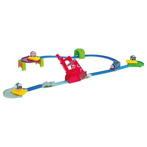 タカラトミー プラレール トーマス GOGOトーマス わたってバッターン! ダイナミックブリッジ 電車 列車 おもちゃ 3歳以上