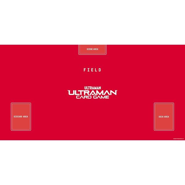 【送料無料】ウルトラマン カードゲーム オフィシャルプレイマット(red）