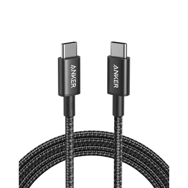 Anker 333 高耐久ナイロン USB-C & USB-C 2.0 100W ケーブルUSB PD対応 （4571411215193）