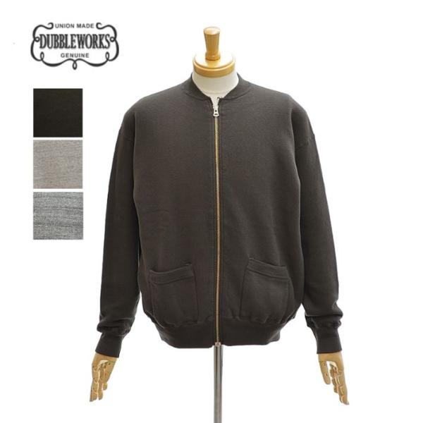 DUBBLEWORKS（ダブルワークス） 88002 吊り編み裏毛 リブカラー