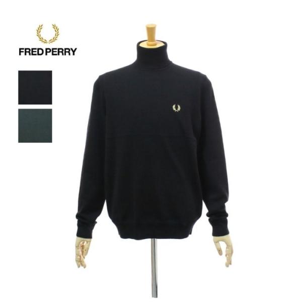 FRED PERRY（フレッドペリー） K9552 タートルネック 長袖 プル