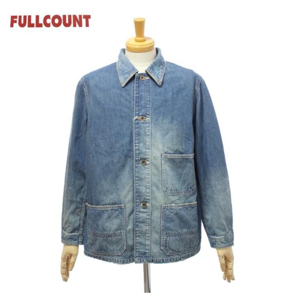 完売品 FULLCOUNT ミリタリーデニムチョアJKT 2015HW-2 infinity_fullcount-2015hw-2