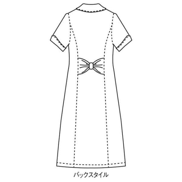 ナースウェア 白衣 Sek制菌加工 医療 看護 介護 歯科 ハナエモリ バタフライリボンワンピース Buyee Buyee 日本の通販商品 オークションの代理入札 代理購入