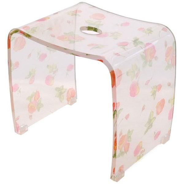 10/19限定！5%OFFクーポン！バスチェアー アクリル製風呂椅子