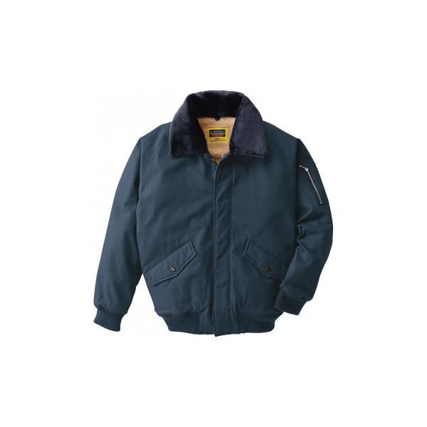 桑和 3500 フライトブルゾン Mサイズ ネイビー(1) ProtectWinter