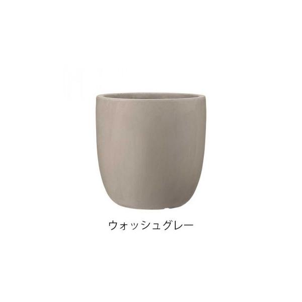 人気のファイバークレイ素材の植木鉢。セメントに樹脂とファイバー繊維を混合させることで 重厚感はそのままに軽量化を実現しています。<br>●こちらの商品は、北海道・沖縄・離島への配送は、別途送料がかかる場合がございますので、予めご...