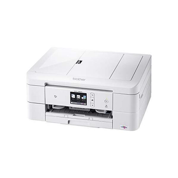 美品☆ブラザー プリンター A4インクジェット複合機 DCP-J987N-W (ホワイト/Wi-Fi対応/ADF/自動両面印刷/スマホ・タブレット接続 brother ブラザー プリンター A4インクジェット複合機 DCP-J987N-W (ホワイト