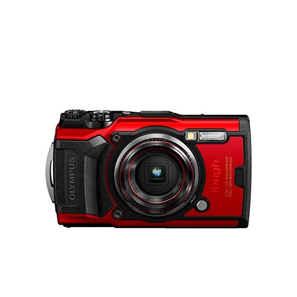 OLYMPUS - オリンパス　tg６　レッド OM SYSTEM/オリンパス OLYMPUS デジタルカメラ Tough TG-6