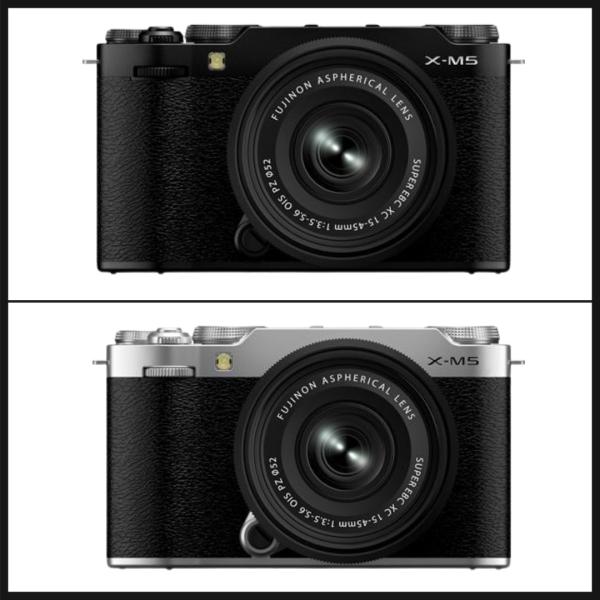 他サイト： FUJIFILM/富士フイルム ミラーレス一眼カメラ X-M5 XC15-45mmレンズキット X-M5LK-1545 ブラック/シルバーの商品画像