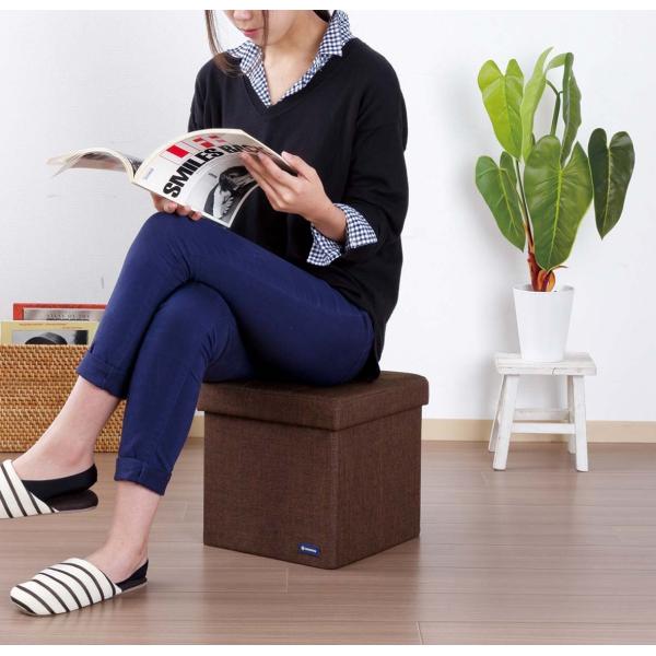 スツール 収納 ケース 椅子 足置き オットマン 腰掛 収納ボックス 中に収納もできて使わない時は薄くたためる シンプルデザイン 約30 30 30cm Buyee Buyee Japanese Proxy Service Buy From Japan Bot Online