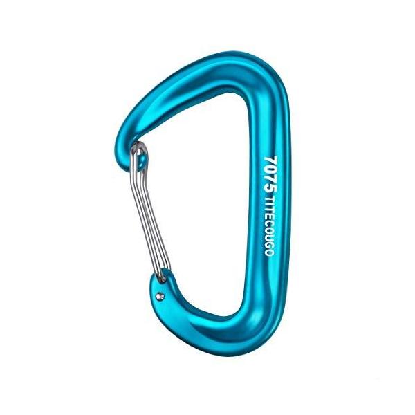 TITECOUGO カラビナ 12Kn 登山用 大 カナビラ Dd リング 工具用 1T スリング ハンモック ベルト ポーチ 道具 釣り 中 ?