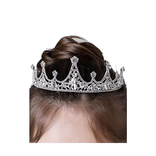 クラウン 王冠 女の子 ガールズ 幼児 ヘッドバンド ラインストーンデコレーション 写真撮影 撮影小道具 シルバー :a-B09PSNZYYM-20230103:イニペル86ヤフー店 通販 クラウン 王冠 女の子 ガールズ 幼児 ヘッドバンド ラインストーンデコレーション 写真撮影 撮影小道具 シルバー
