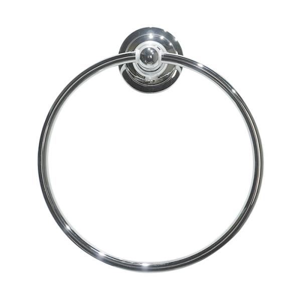 タオル掛け タオルリング シンプル 銀 シルバー INK-08010052H(INK