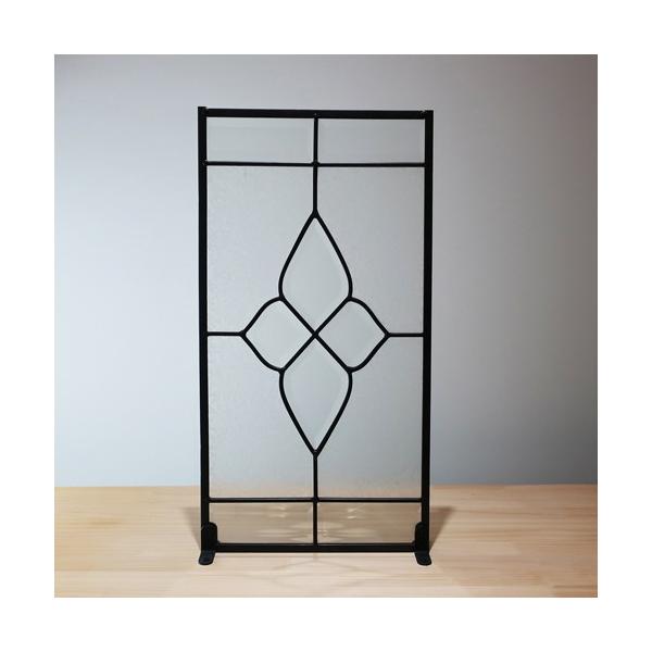 【ヴィンテージ】✴︎ステンドグラス✴︎レトロ✴︎インテリアに映える1枚✴︎ さいたま市うらわ美術館にて、工芸家 臼井定一による ステンドグラス