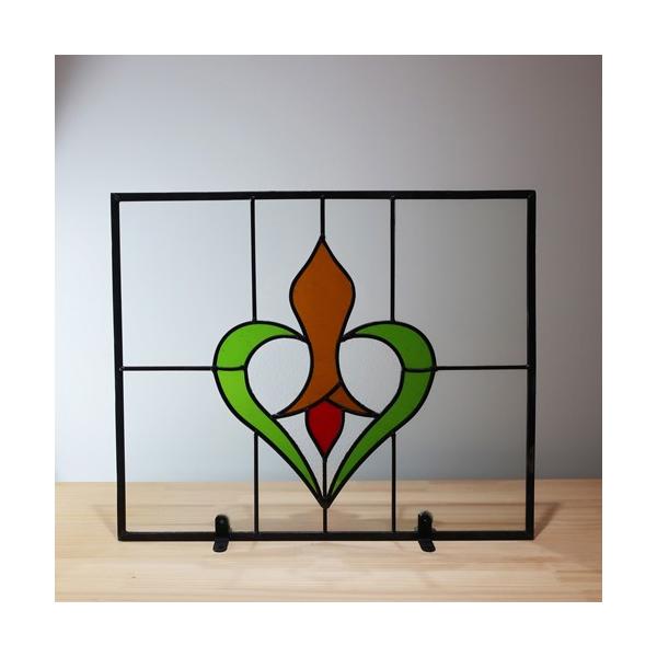 超特価激安 Ink Sglass8 ステンドグラス アンティーク風 装飾ガラス シンプル 小さい アンティーク風なデザインのステンドグラスです ガラス工芸 ステンドグラス用品 Zenwellness Com Br