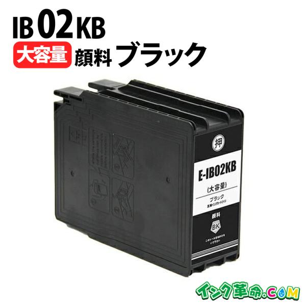 インク革命.COM エプソン インク IB02KB 大容量 顔料ブラック